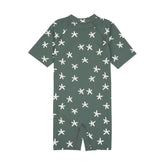 Lassig Starfish UV Korumalı Mayo Koyu Yeşil 1